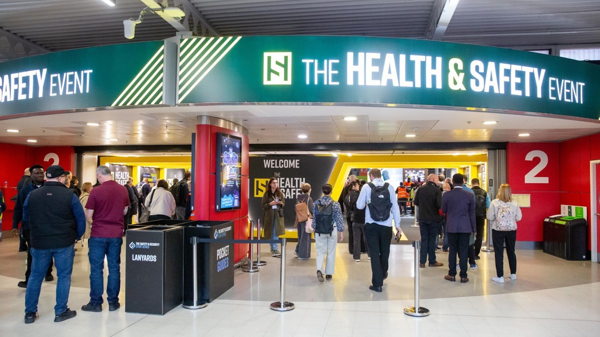 Entrance to the Health and Safety Event