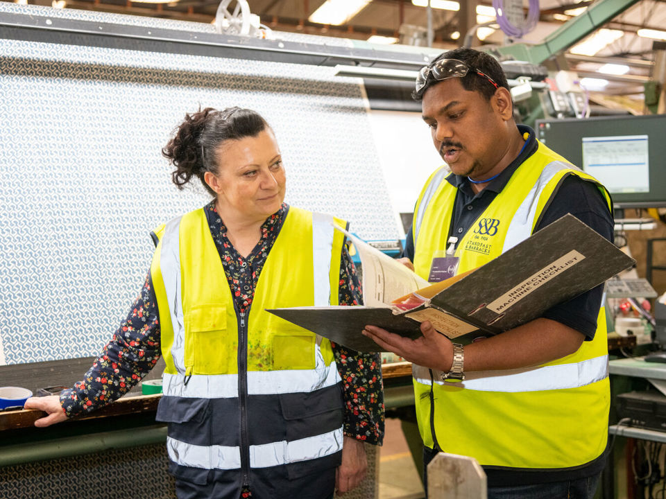 Our members and other professionals at a conference