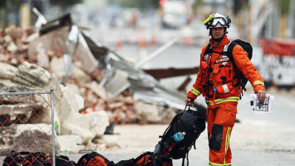 IOSH member Terry Jewell works in a crisis zone