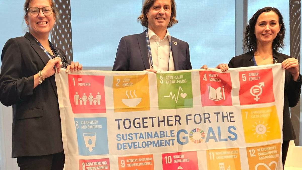 Flying the flag for IOSH 