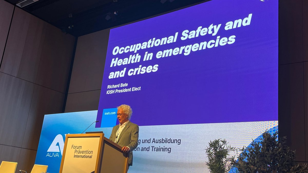 From frontline to IOSH presidency